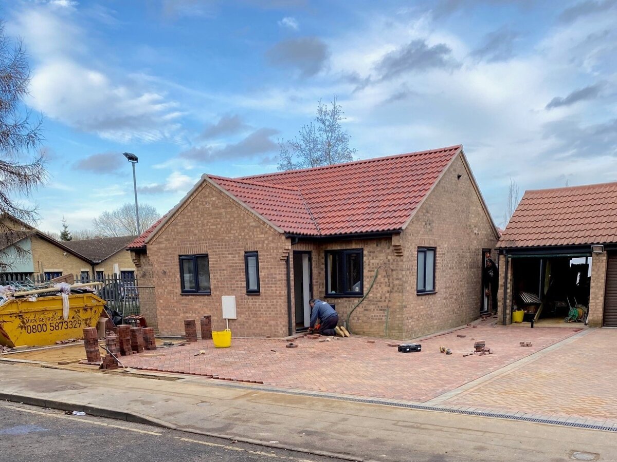 Same bungalow after renovation completed