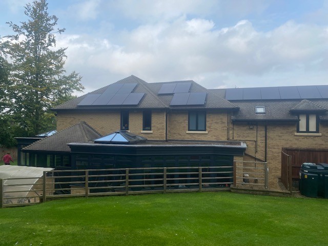 Residential solar PV south east elevation